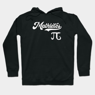 Mathletes Team Retro Baseball Style Pi Hoodie